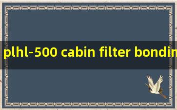 plhl-500 cabin filter bonding machine